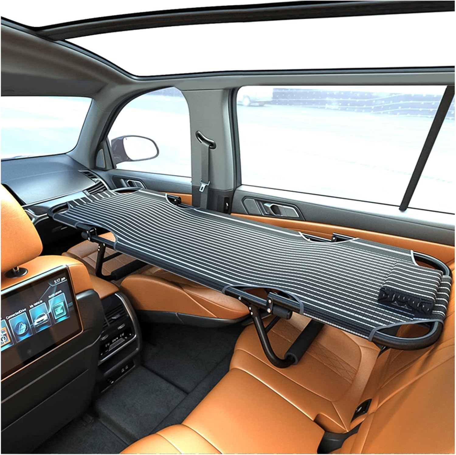Auto Campingbett Klappbett für VW UP 2015-2023, Auto Klappbar Camping Bett, Auto Feldbett Klappbar, Tragbares Auto Klappbett Campingbett Reisebett