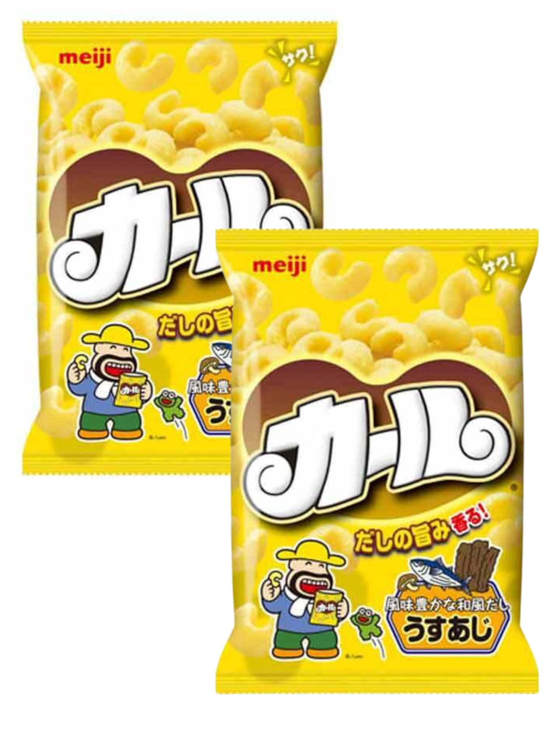 Amazon.co.jp: 【西日本限定】明治 カール うすあじ 64g 2袋セット