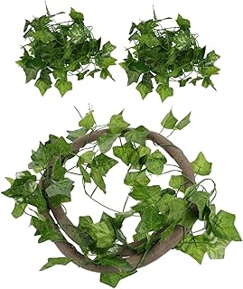 Ipetboom 3 Conjuntos De Videiras Para Paisagismo De Animais De Estimação Acessórios Para Tanque Gecko Dragão Barbudo Videira Réptil Videira Suspensa Vegetação Artificial Guirlanda