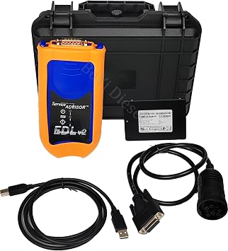EDL V2 V3 for John D-ee Service Advisor Electronic Data Link Diagnostic Tool with V5.3.210 AG-CF Software Plus SSD