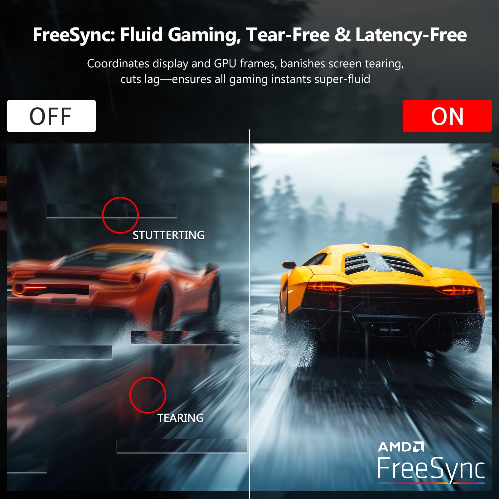 Z-Edge 27 Zoll 4K Monitor 120Hz UHD Gaming Monitor 3840x2160 IPS HDMI 2.1 | PC Bildschirm 16:9, 1ms MPRT, 250cd/m², FreeSync, HDR10, DP 1.4, HDMI 2.1, VESA Kompatibel, Schwarz