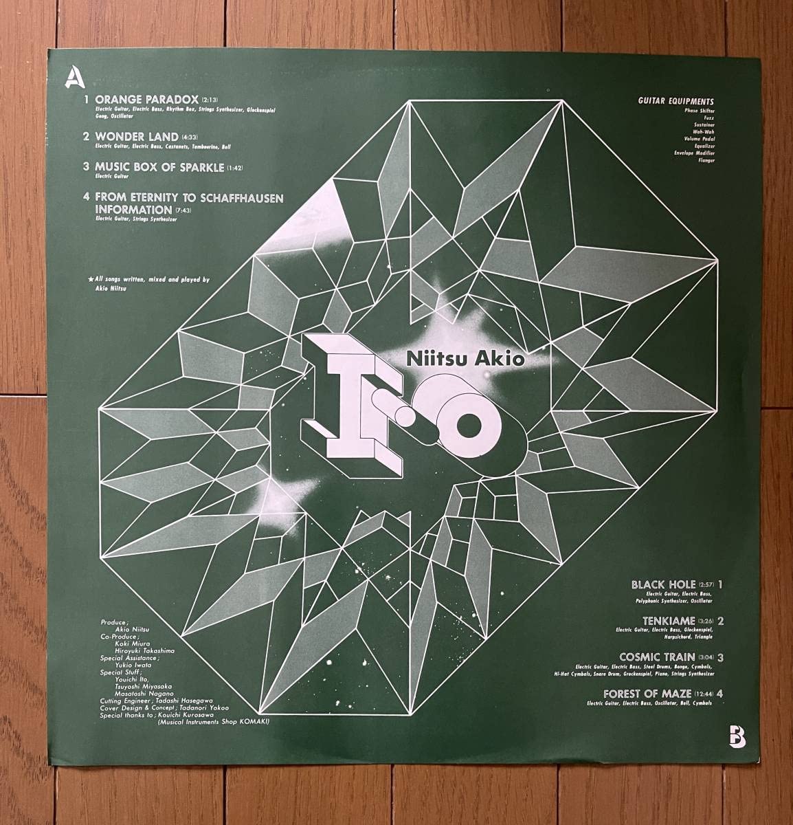 : 新津章夫 Akio Niitsu&frasl;IO = イオ&frasl;日本フォノグラム&frasl;S