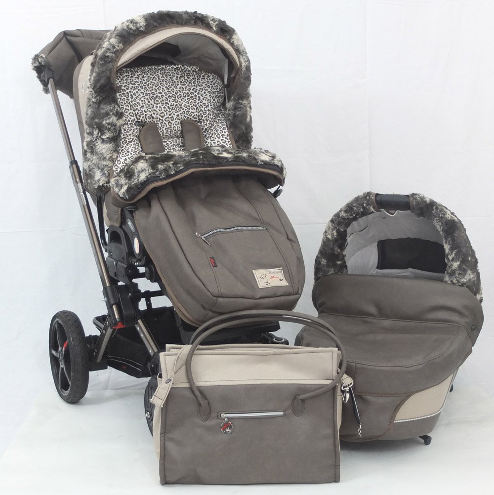 Hartan VIP XL Kombikinderwagen - SELECTION - 241 - Leoprint braun - 2015