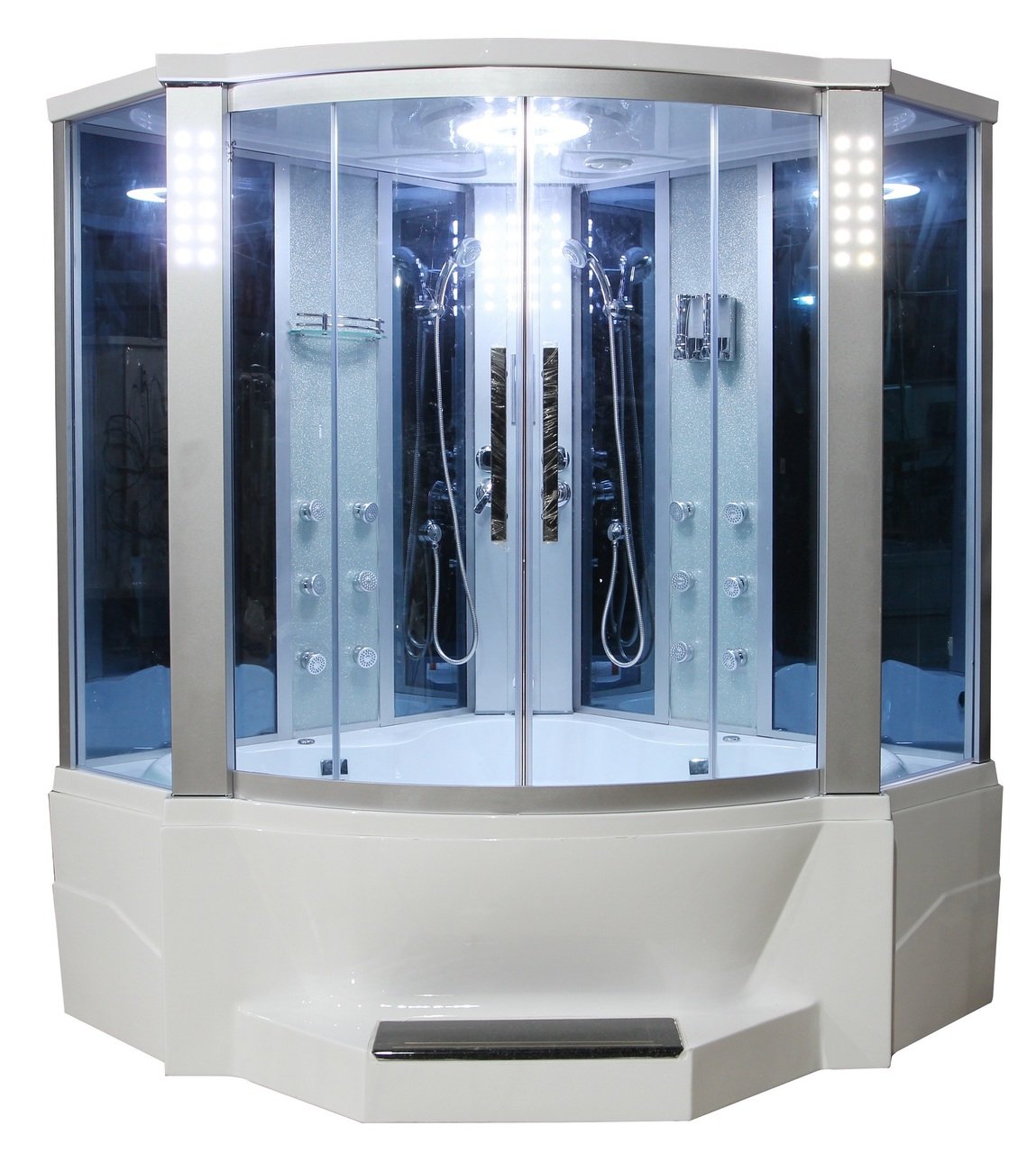 Sliding Door Steam Shower Enclosure Unit