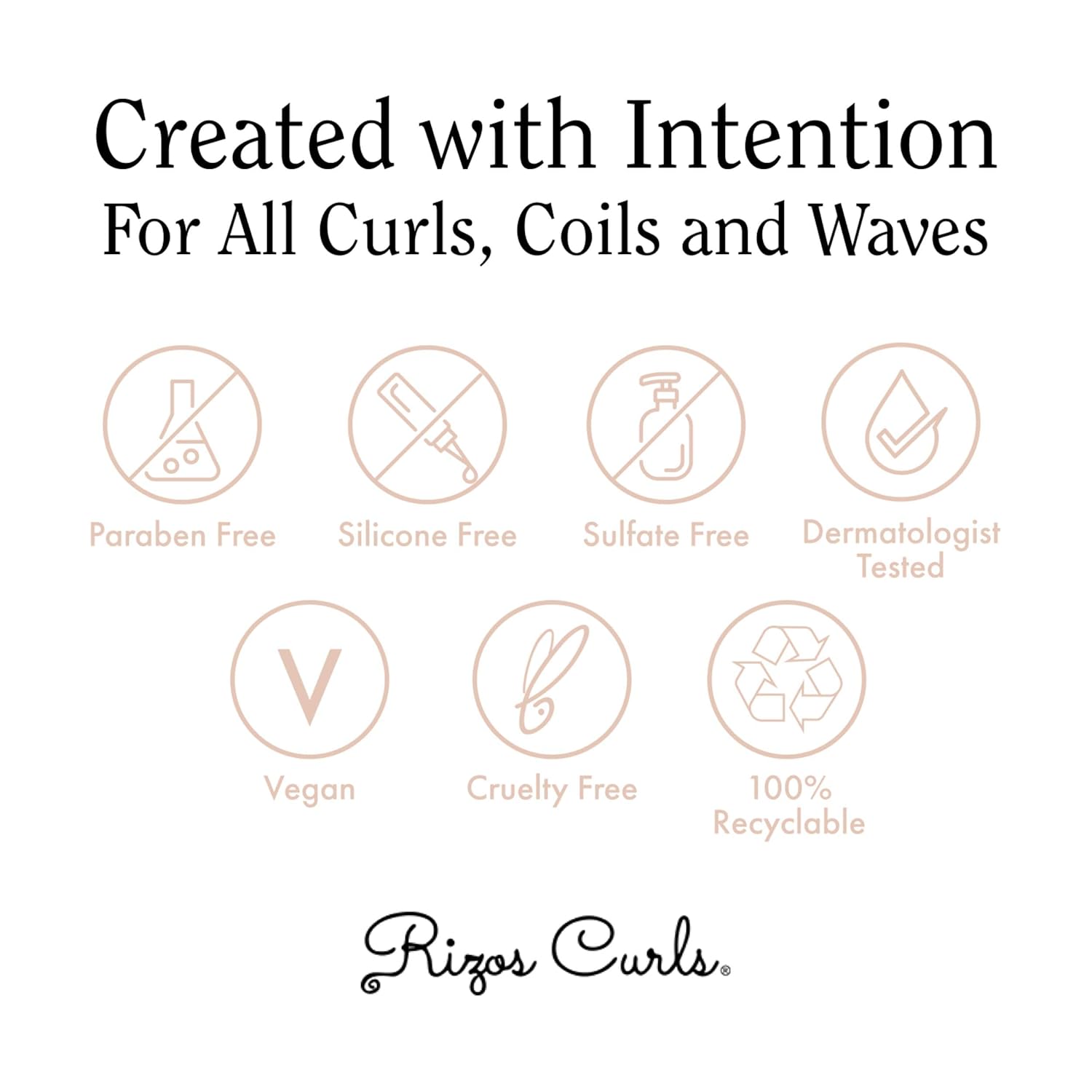 Rizos Curls Travel Deep Conditioner, Strengthens & Moisturizes Hair while Controlling Frizz, Add Softness and Manageability with Coconut Oil, Sunflower Oil & Shea Butter, 2.5 oz - Image 7