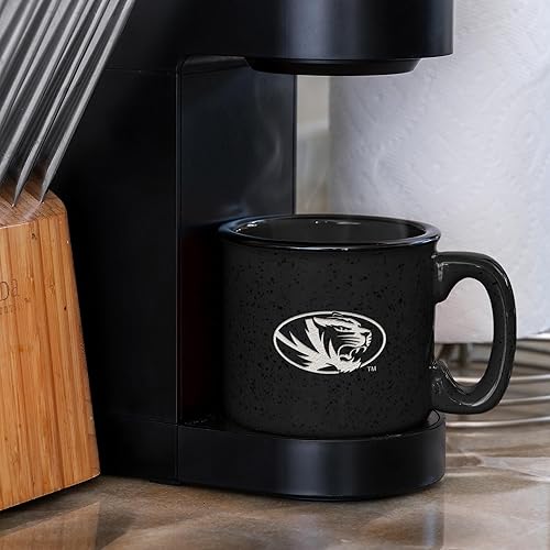 Miniatura 142 de Rico Industries NCAA Utah Utes - Taza de café personalizada de 12 onzas con logotipo grabado con láser profundo, taza de cerámica para acampar con