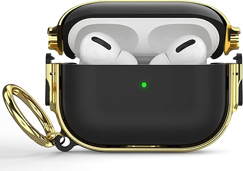 Miniatura 8 de Maxjoy Funda para AirPods Pro de 2ª/1ª generación con cerradura, bonita funda para AirPods Pro 2, funda protectora dura para AirPod Pro para mujeres
