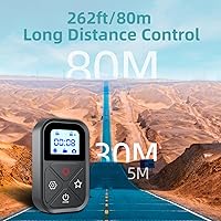 Vista 5 de Smart Remote Control for GoPro，Wireless Camera Controller for Hero 12 11 10 9 8 MAX Black with LCD Display Wrist Strap Rainproof WiFi Controller