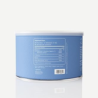 Synchro - Rest Sleep Supplements, Relaxing Sleep Aids for Adults, Powdered Magnesium Supplement for Deep Sleep Support, Nighttime Drink Sleep Supplement, Sweet Lemon Flavor, 210 Grams