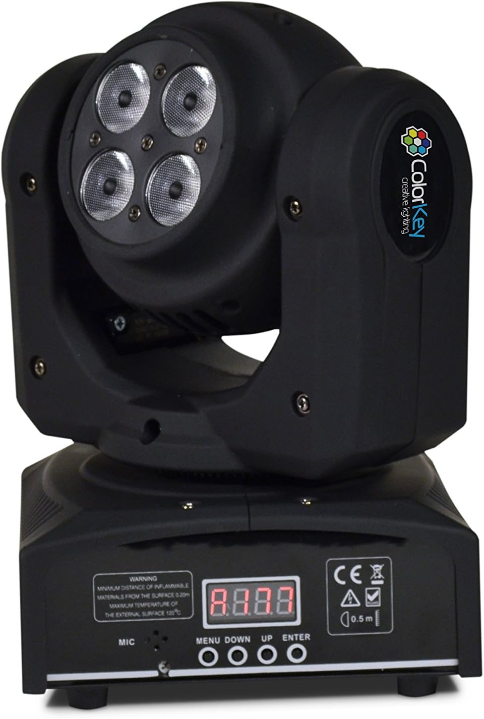 ColorKey CKU03-5040 - Duo 64 W - LED Moving Head