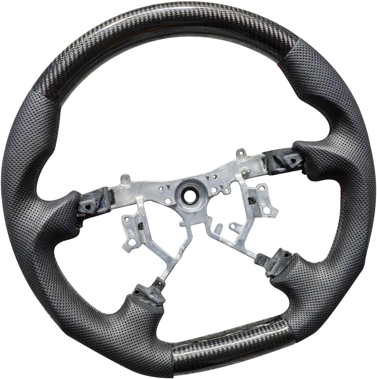 HIGH FLYING Steering Wheel Replacement Parts Car Accessories for Toyota 4Runner 03-09, Tundra 03-06, Sequoia 03-07 (Black)