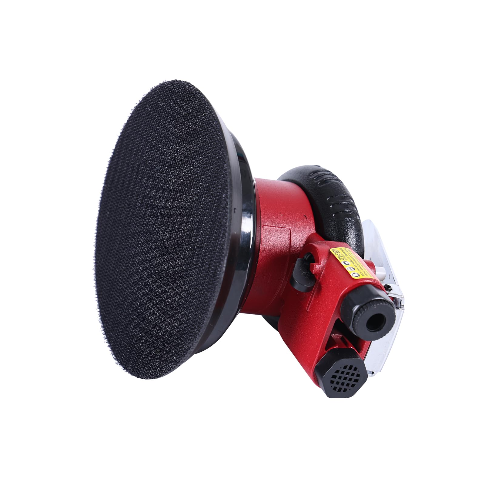 Professional Air Random Orbital Palm Sander, Heavy Duty Dual Action Pneumatic Sander with 1pc Backing Plate (5 inch) - Image 4