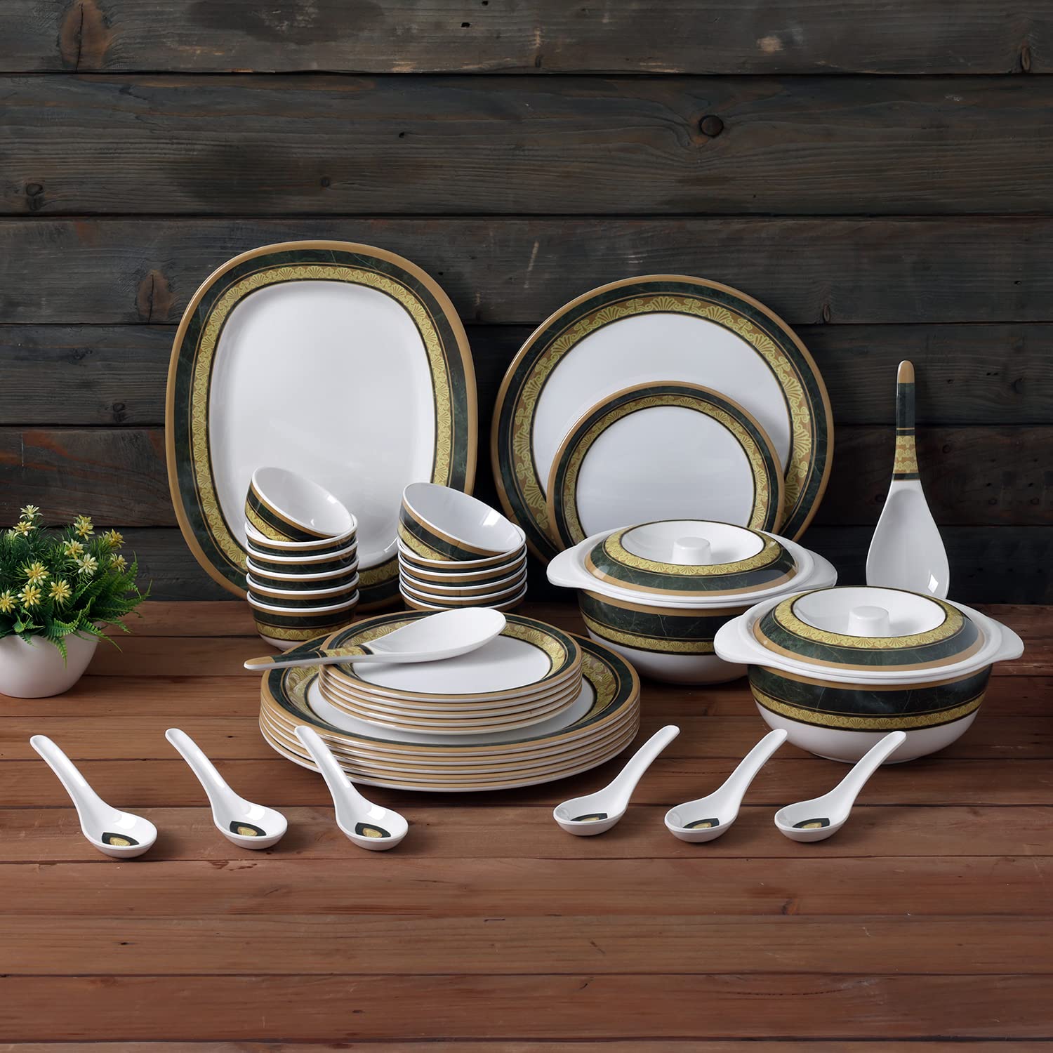 Superware Majestic Melamine Dinner Set - 18 Piece -23 Superware Majestic Melamine Dinner Set - 18 Piece -23