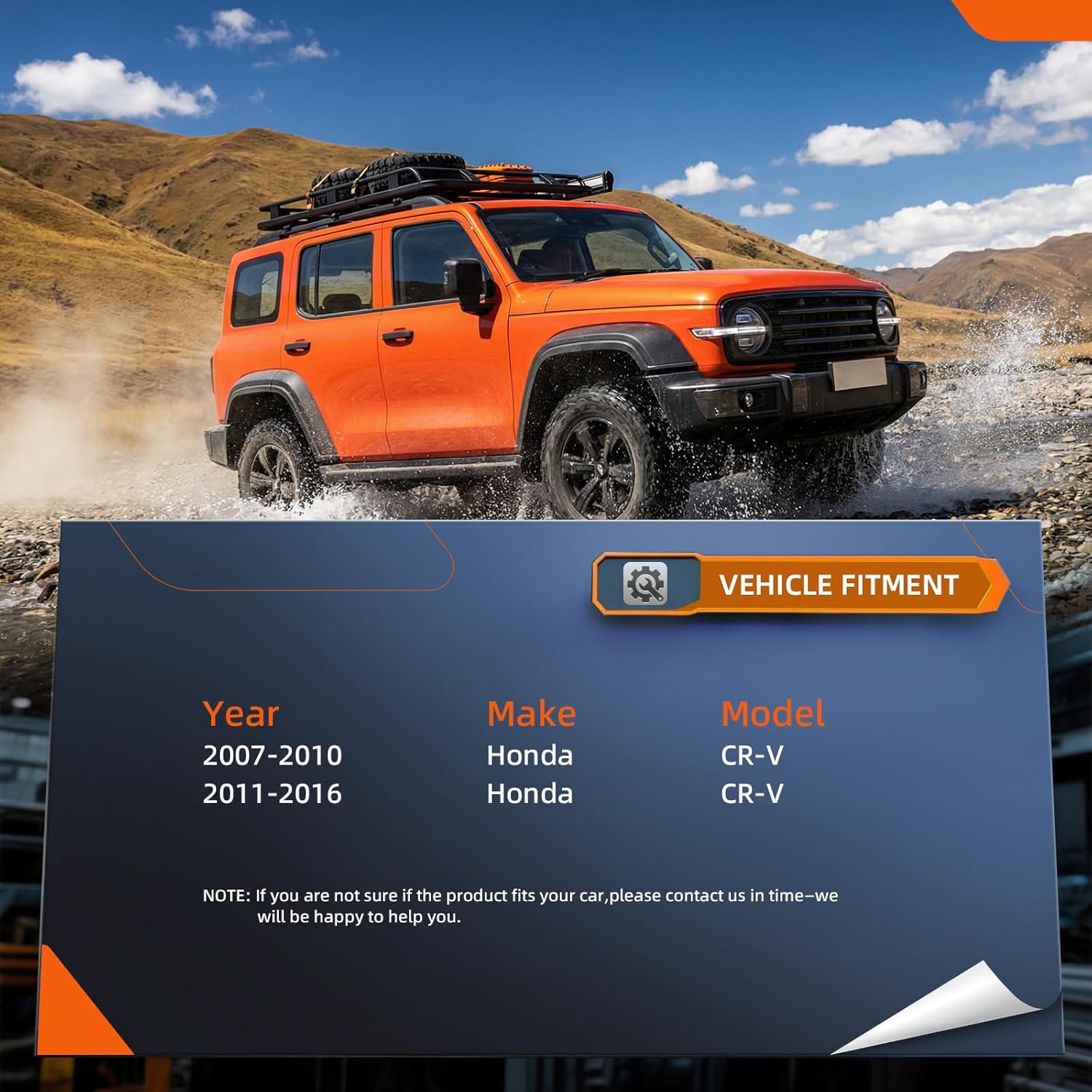 KEYOOG 2Pc Set K100046 Adjustable Rear Upper Control Arm Compatible With 2007-2012 2013-2016 Ho-nda CR-V (OE# CMS601195 52390SWAA00 52390-T1W-A10)