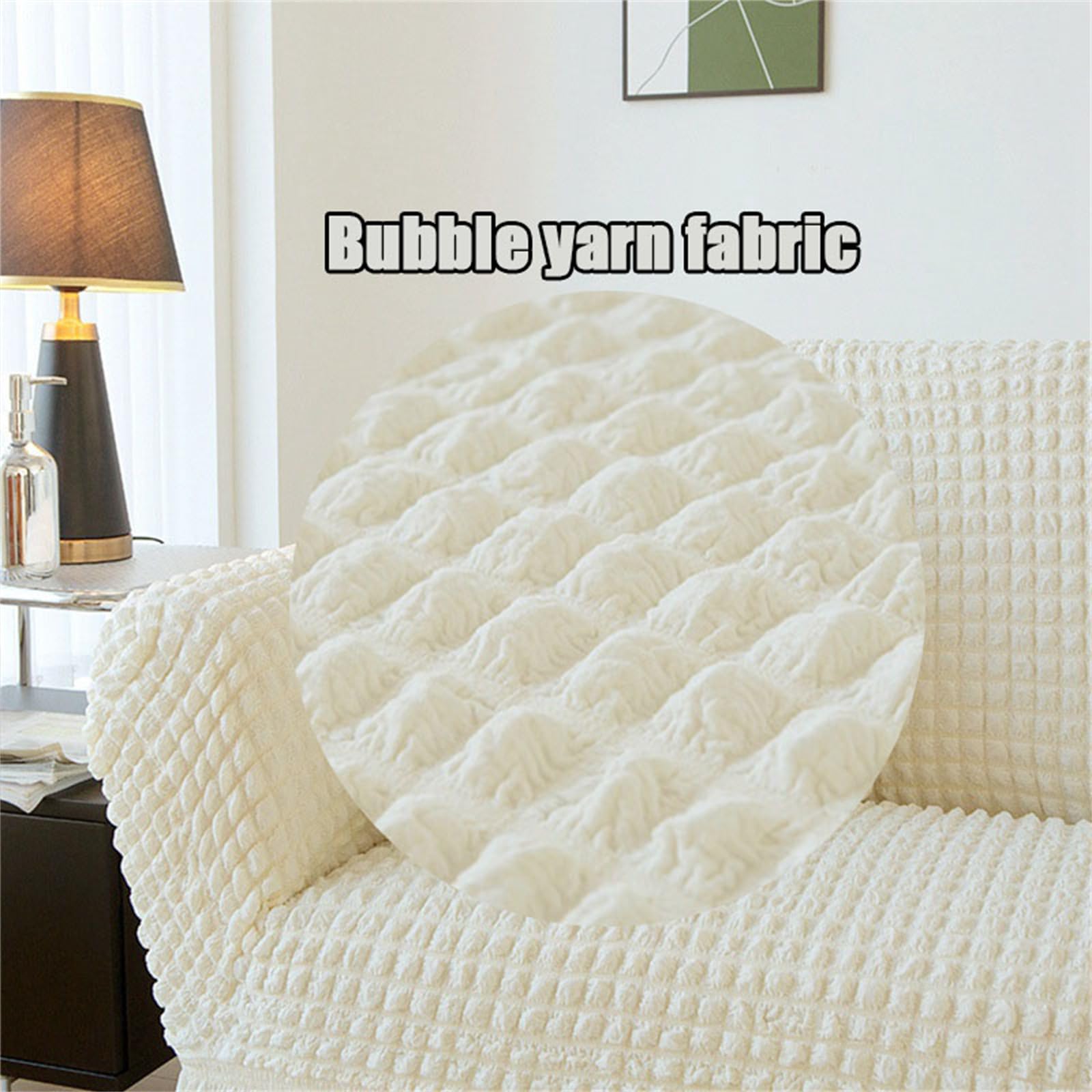 Ystyle Copridivano 3 Posti con Braccioli(180-230cm), Copri Divano Antigraffio Ga