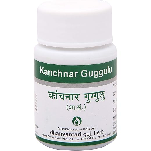 Dhanvantari Kanchnar Guggulu Wellness Tablets 60ct