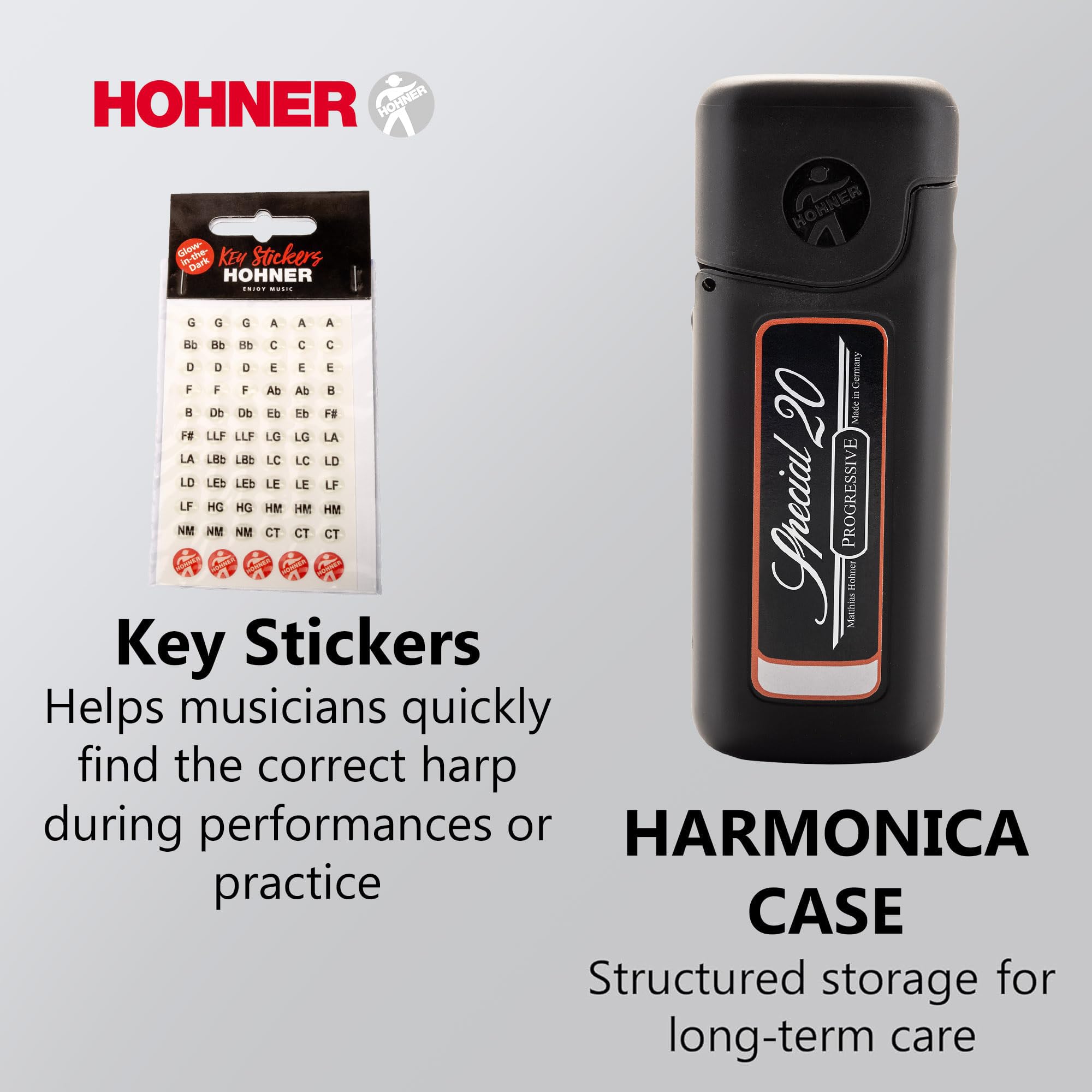Amazon | Hohner Special 20 Harmonica - Key of C Bundle with Key