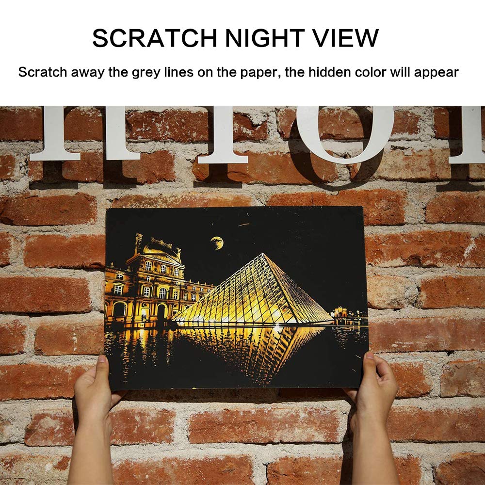 Paper Scratch 4 in. X6 in. White 100-Sht & Pd Pack of 12 -