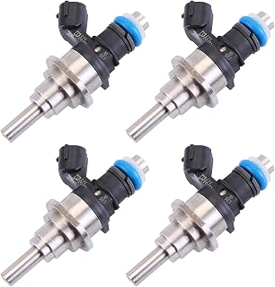 4PCS Fuel Injectors Compatible for Mazda Speed 3 6 CX-7 Turbo 2.3L 2006-2013, L3K9-13-250A Fuel Injector Assembly, L3K913250A Fuel spray Injector nozzle Replace For L3K913250