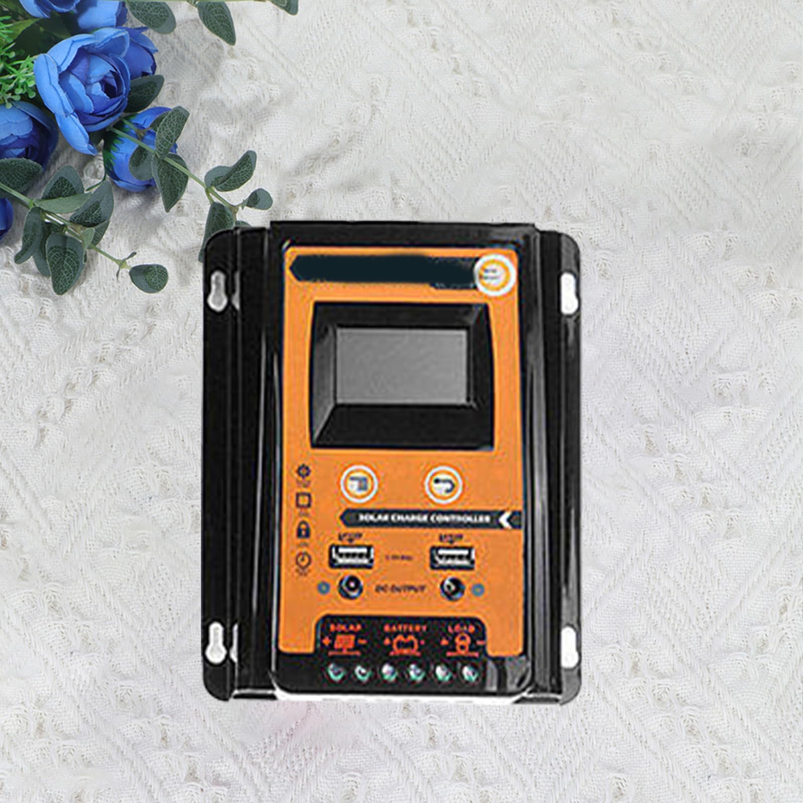 Régulateur de Charge Solaire 30a 12v 24v, Alliage D'aluminium
