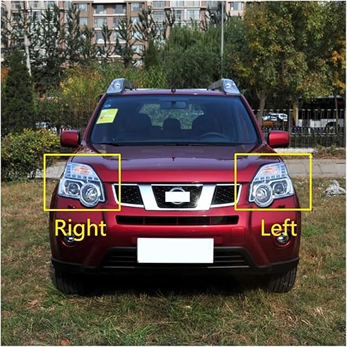 Miniatura 5 de Tapa transparente para lámpara de lente de coche, compatible con Nissan X-Trail 2011 2012 2013 (color  derecho)