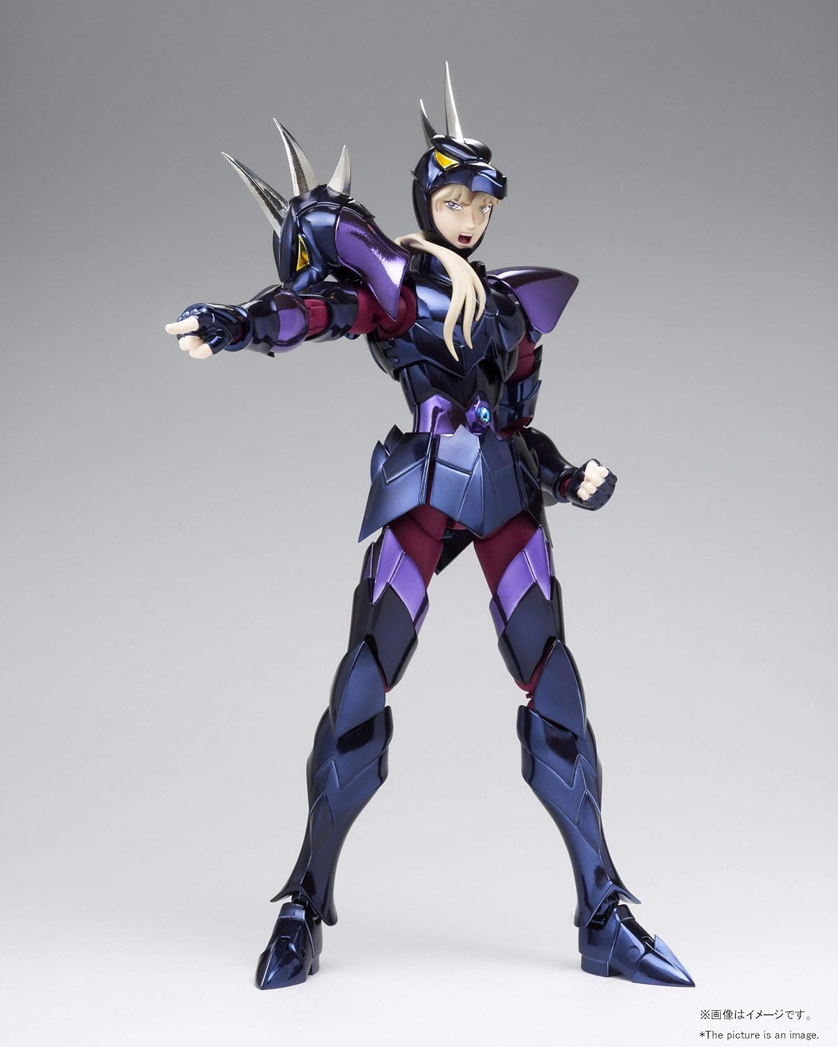 BANDAI Saint Seiya Saint Cloth Myth Ex Dubhe Alpha Siegfried Action Figure 180mm PVC ABS Diecast