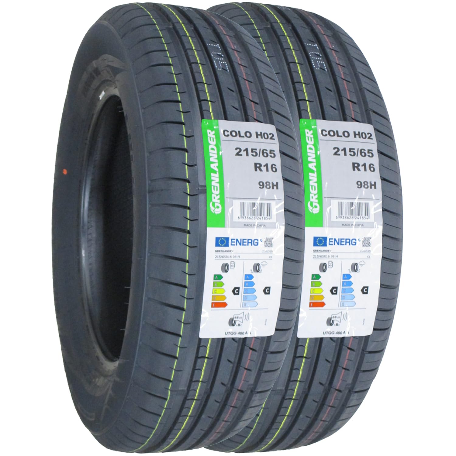 Amazon.co.jp: GRENLANDER COLO H02 215/65R16 98H Summer Tires, Set