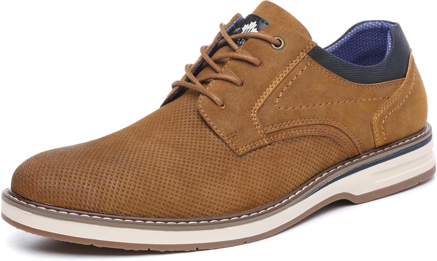 DECARSDZ Men's Dress Casual Shoes Lace Up Oxfords for Men