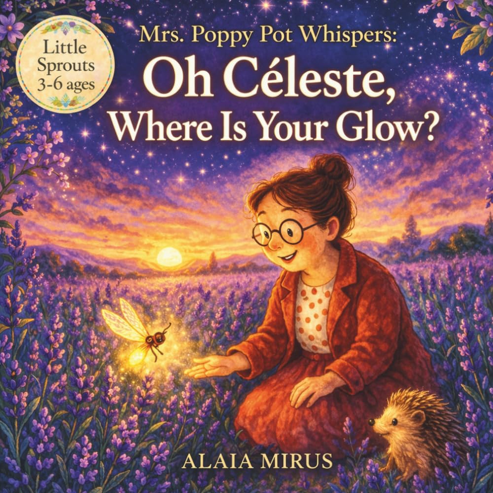 Mrs. Poppy Pot Whispers: Oh Céleste, Where Is Your Glow?: A Gentle Story About Feeling Invisible and Being Seen (Mrs. Poppy Pot’s Emotional Garden)
