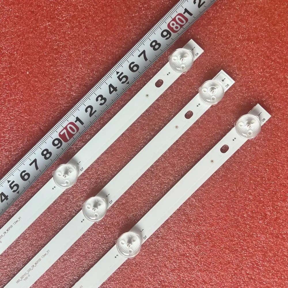 Tira Luminosa Tv Tira Retroiluminación LED 8 Para RT4306 RTU4300 RTU4300-E AE0110575 43LE51012D SH-39B/4365 HV430QUB-N1B HRS_SQY43_3X8
