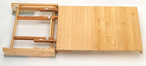 Miniatura 6 de Rev-A-Shelf Pull Out Tambour Table/ Counter Extension Top for 21.77" Drawers, Sliding Kitchen Cabinet Storage Shelf, Maple Wood, 4TT-2133-1