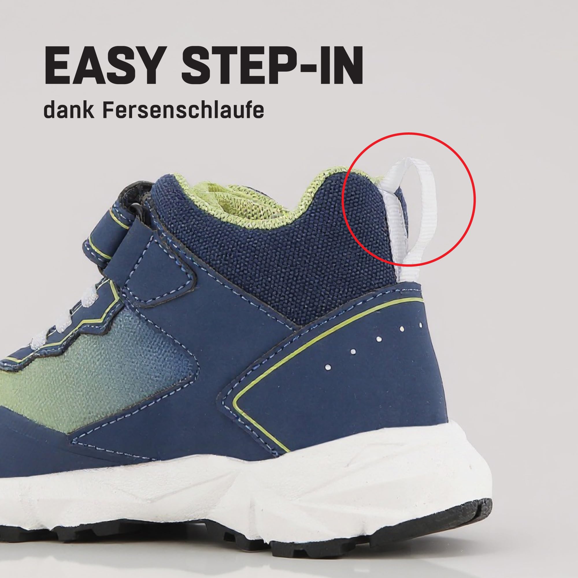 Alpina Breeze Jr Mid Wanderschuhe Kinder – Größen 36-39 | Trekkingschuhe Kinder, mit Alpitex Membran & Anti-Rutsch-Sohle, Trekking- & Wanderschuhe für Kinder