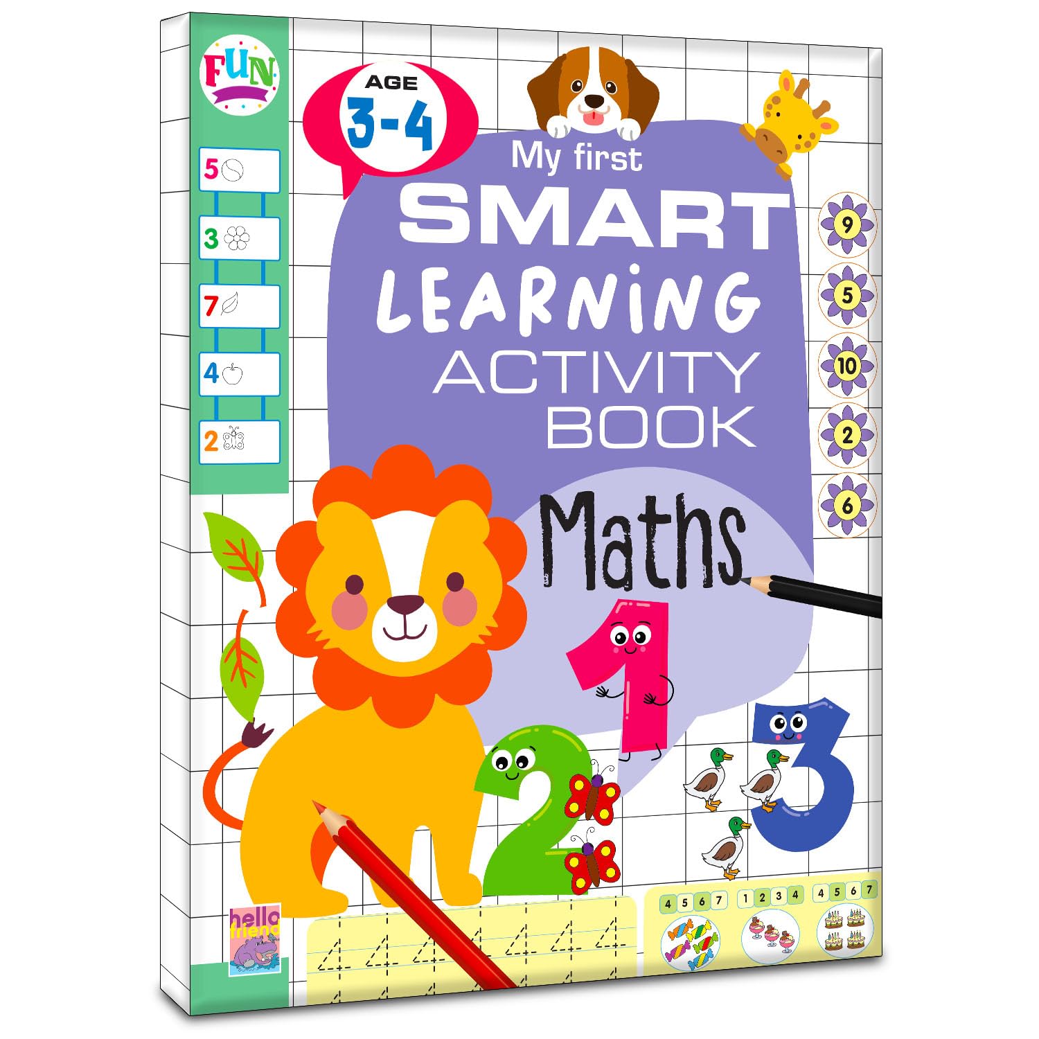 My First Smart learning Activity Book Maths-1