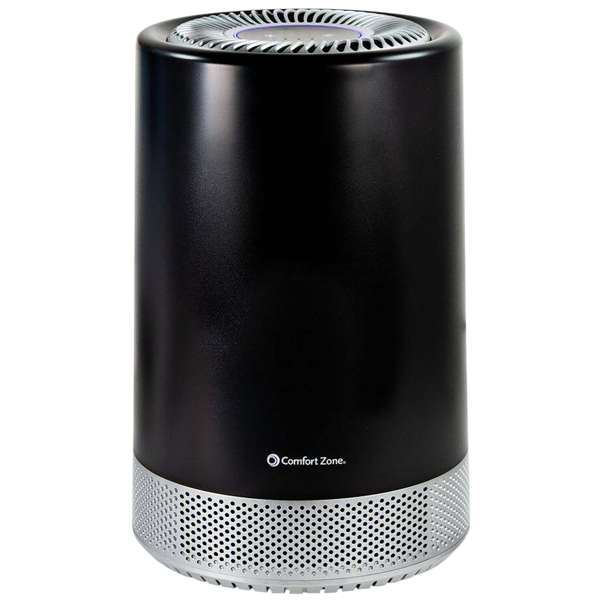 Comfort ZoneCZAP101SBK H13 HEPA Air Purifier with WiFi App Control - Smart Air Filter & Cleaner for Home, Remove Dust, Odor, Pollen - Compact Ionizer with Timer & Night Light, 150 sq. ft.
