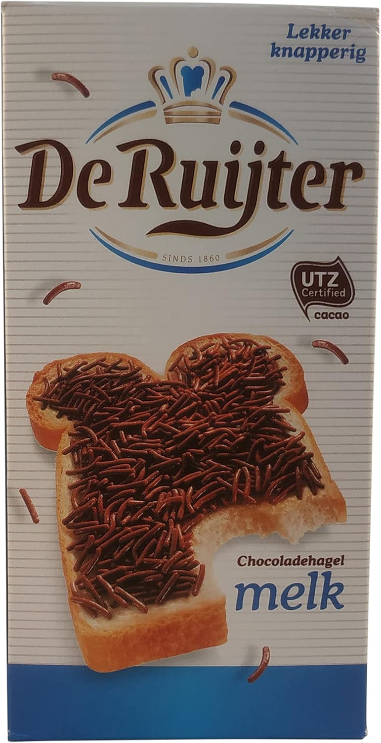 De Ruijter Hagelslag Dutch Milk Chocolate Sprinkles Dutch Chocolate Sprinkles 8.46 Ounce