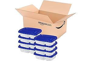 Taper Estilo Ziploc - 8 Count Food Storage Meal Prep Containers