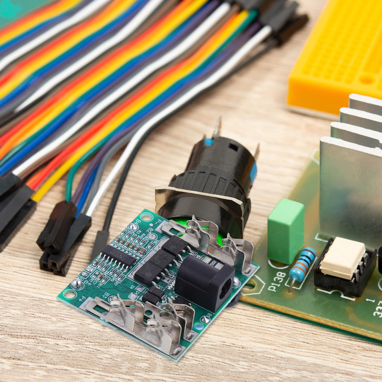 iplusmile Scheda Di Protezione Batteria Al Litio 21V BMS Protezione Termica Sovraccarico Cortocircuito