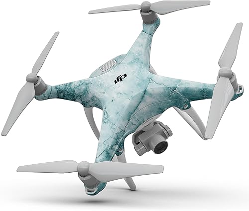 Miniatura 8 de Compatible con Drone DJI Spark - Adhesivo protector de vinilo resistente a los arañazos - Textura de hormigón grunge