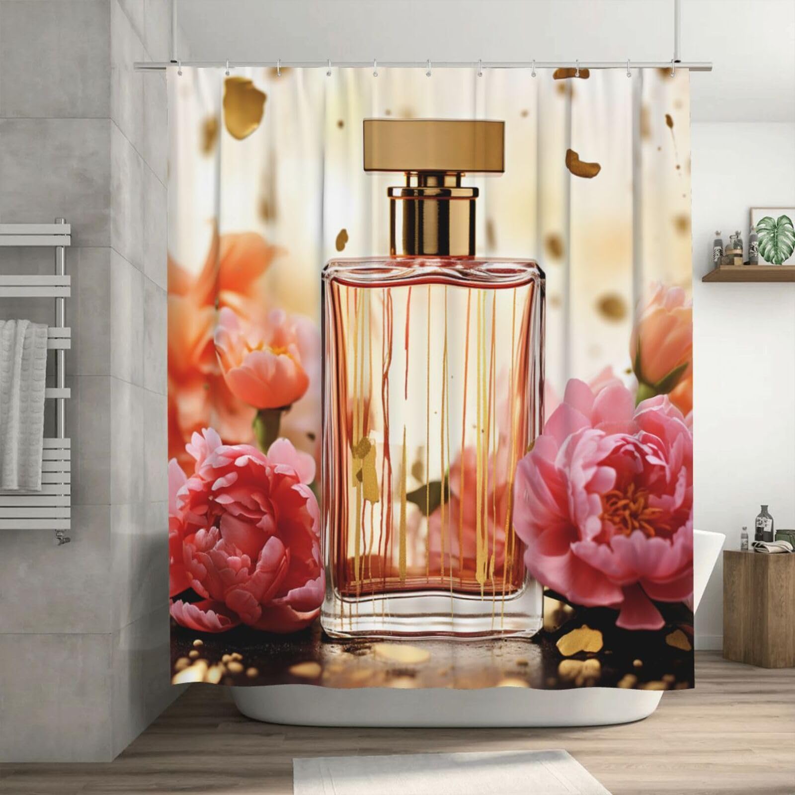 Rideau de douche tendance pour sublimer la décoration de votre salle de bain