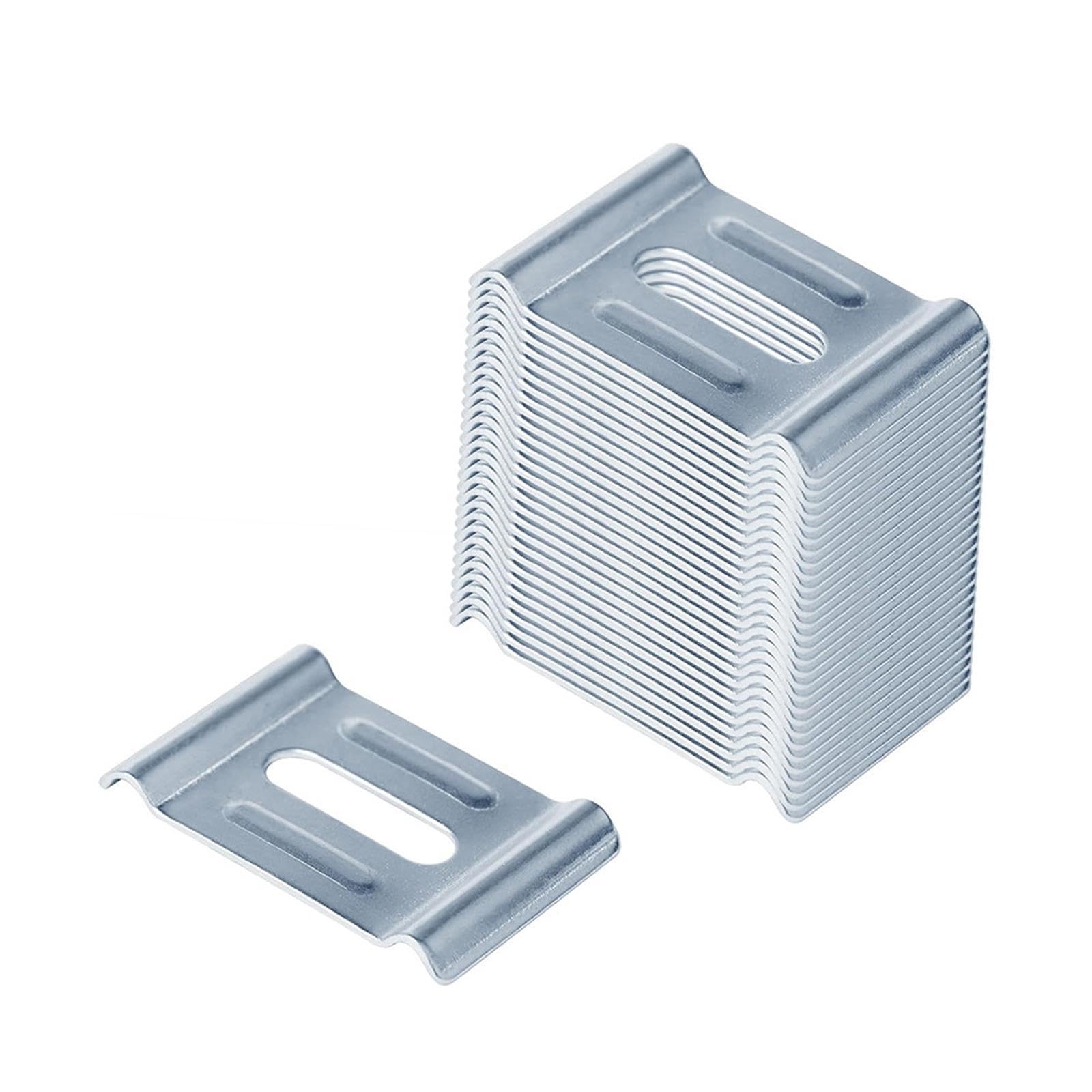 Qianly 30x Cable Raceways Hold Down Clamp Mesh Cable Tray Ma