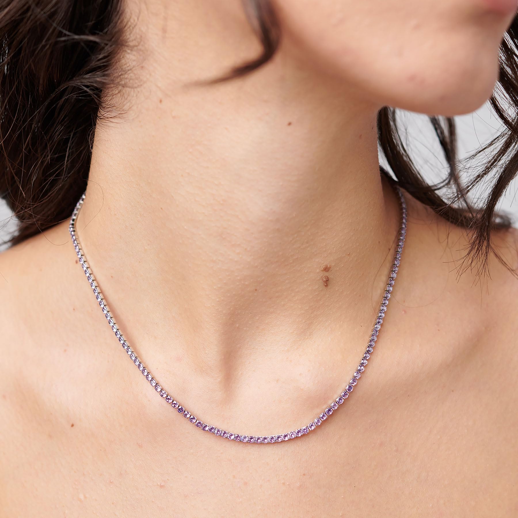 Brosway Collana Donna Girocollo in Acciaio | Collana Girocollo Con Cubic Zirconia | Collezione Desideri - BEIN024