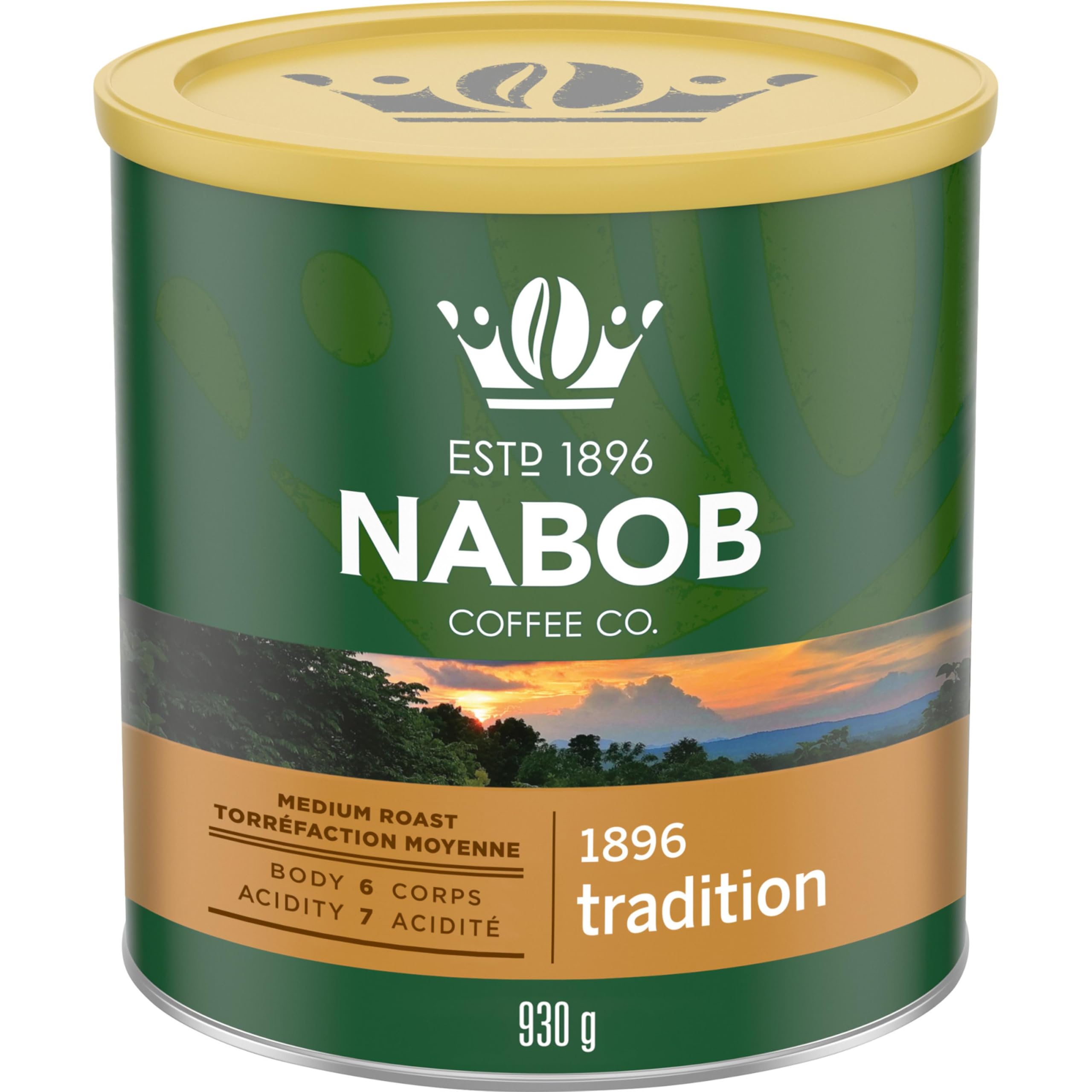 Nabob Traditional Fine Grind Ground Coffee (Pack of 6)