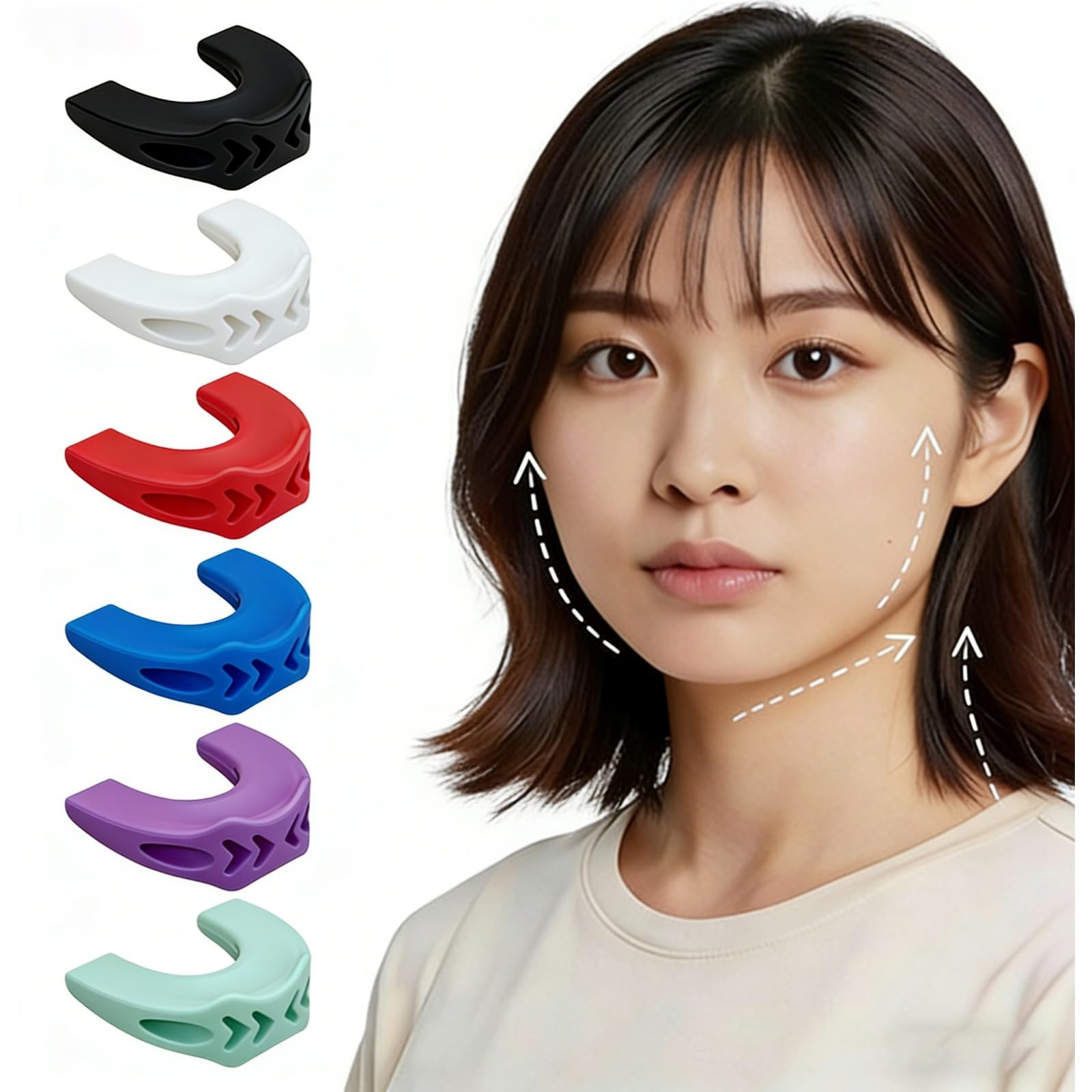 【正規品】JAW TONER TITANフェイシャルエクササイザー 4個セット Amazon | PAHBDGTA ジョートナー jaw toner 口トレ フェイスライン 口