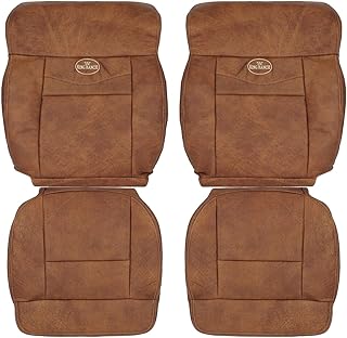 2006 2007 2008 for for for Ford F150 King Ranch 2X Top & 2X Bottom Leather Seat Covers