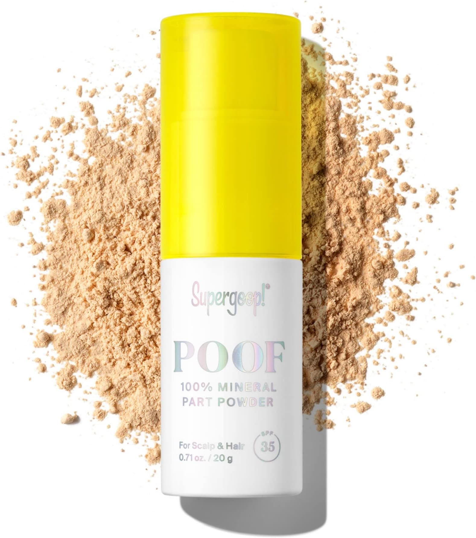 Supergoop! Poof 100% Mineral Part Powder SPF 35, 0.71 Ounce (Pack of 1)