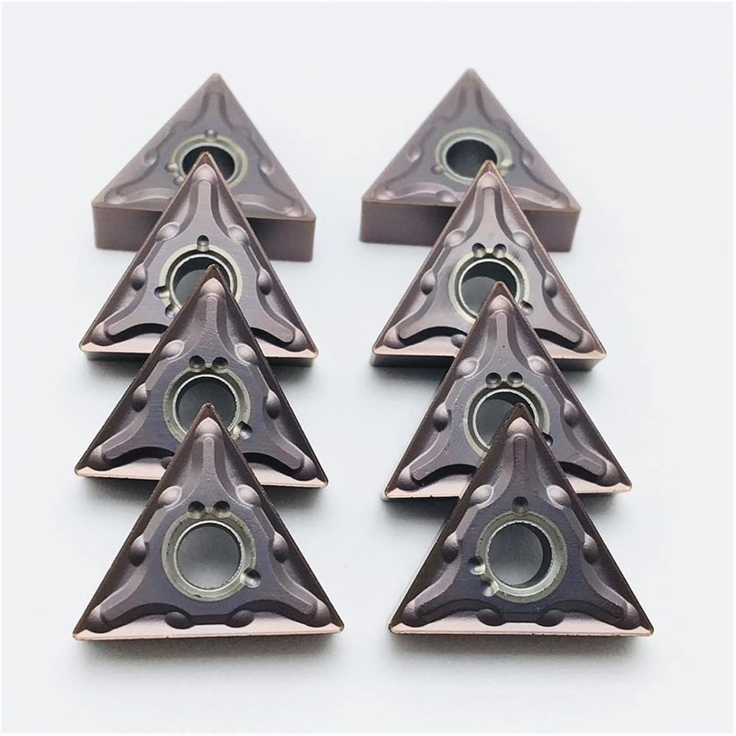 Carbide Tool TNMG160404 TNMG160408 MA VP15TF Carbide CNC External Turning Tool TNMG 160404 Stainless Steel Parts Turning Insert (Angle : TNMG160404 MA UE6020, Shank Diameter : 10PCS(1box))