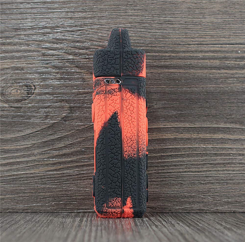 ORIN Voopoo Vinci Coque de Protection en Silicone pour Voopoo Vinci Case  Antislip Cover Shield Sleeve Wrap Decal Skin (Noir Rouge) : Amazon.fr:  High-Tech