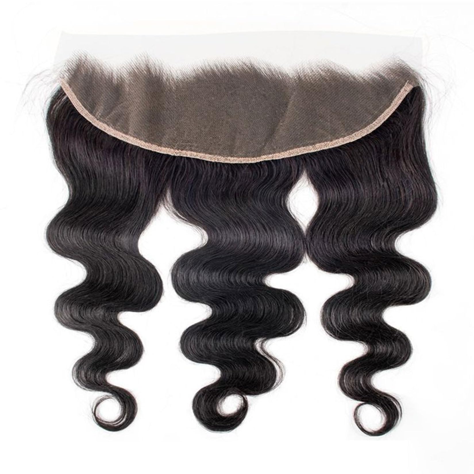 Chiusura Frontale in Pizzo HD Body Wave 13X4 con Parte Centrale