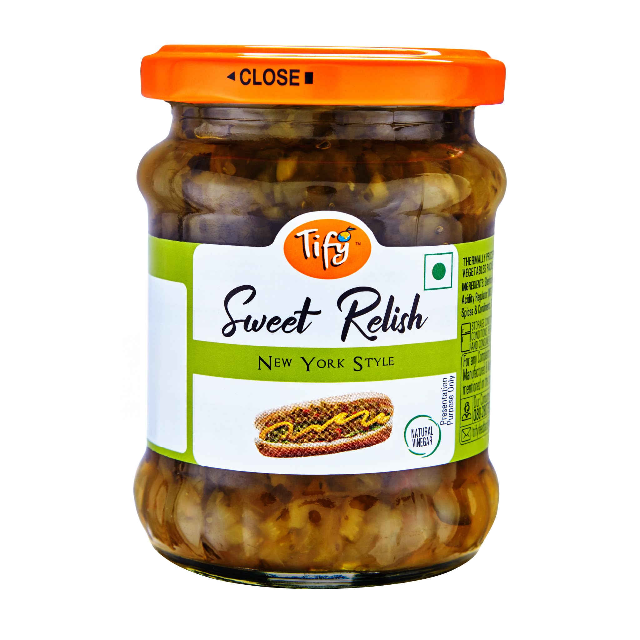 Tify New York Style Sweet Relish 220g-image-24