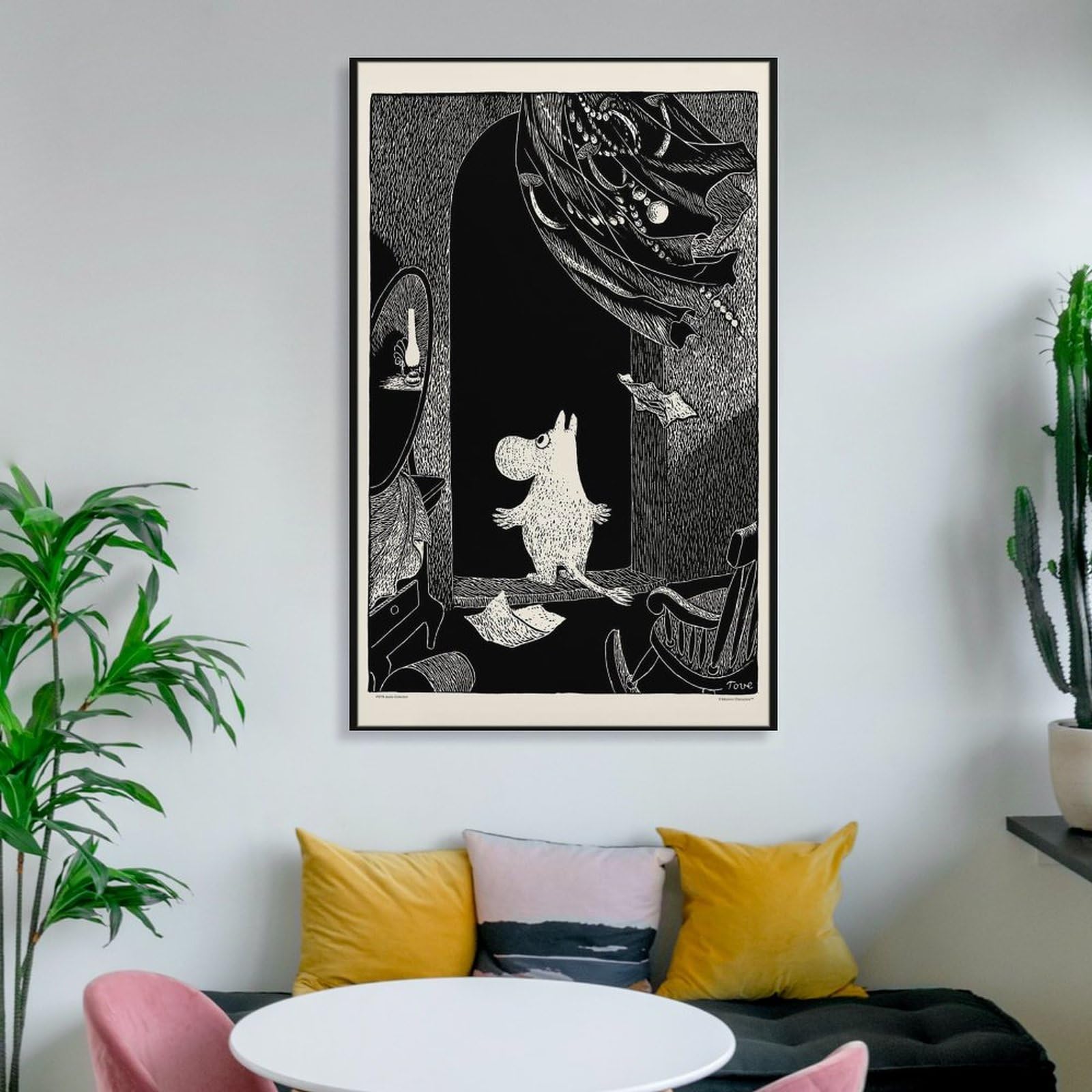 Amazon.co.jp: ムトポスターイラストアートトーベヤンソンポスター